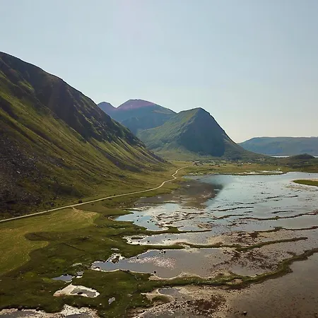Bird View Lofoten Chaleter Bostad